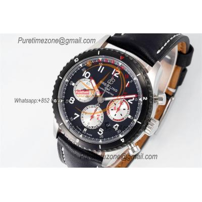 Navitimer 8 AB0117131B1P1  A7750 Automatic Chronograph Mens Watch Best Edition GF 43mm Black Dial Leather CHS