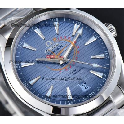 Aqua Terra 150M A8900 Automatic Mens Watch Best Edition VSF Summer Blue Dial SS Bracelet CHS 220.10.41.21.03.005