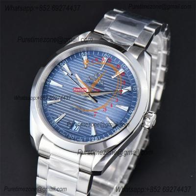 Aqua Terra 150M A8900 Automatic Mens Watch Best Edition VSF Summer Blue Dial SS Bracelet CHS 220.10.41.21.03.005