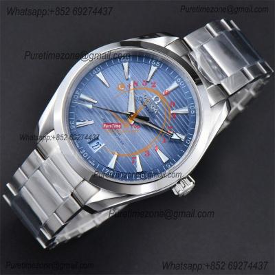 Aqua Terra 150M A8900 Automatic Mens Watch Best Edition VSF Summer Blue Dial SS Bracelet CHS 220.10.41.21.03.005