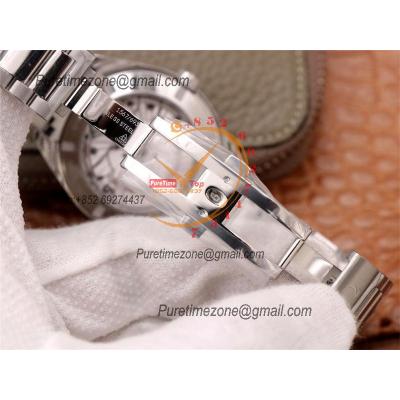 Aqua Terra 150M A8500 Automatic Mens Watch Best Edition VSF White Textured Dial SS Bracelet CHS 231.10.42.21.02.006