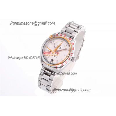 Aqua Terra 150M 34mm A8800 Autoamtic Womens Watches VSF Best Ediiton Silver Dial SS Bracelet Ladies