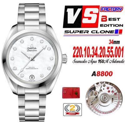 Aqua Terra 150M 34mm A8800 Autoamtic Womens Watche...