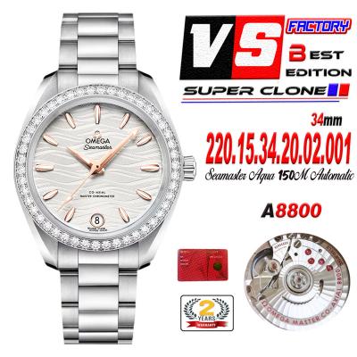 Aqua Terra 150M 34mm A8800 Autoamtic Womens Watche...