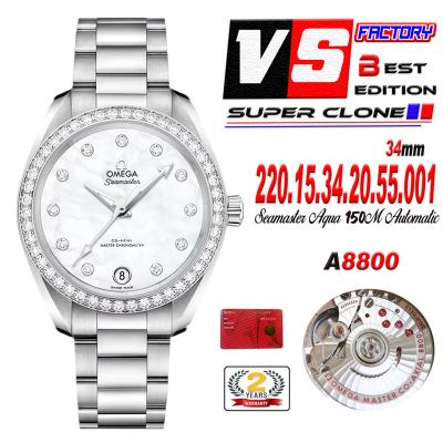 Aqua Terra 150M 34mm A8800 Autoamtic Womens Watche...