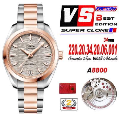 Aqua Terra 150M 34mm A8800 Autoamtic Womens Watche...