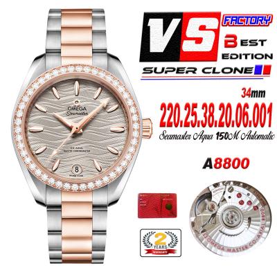 Aqua Terra 150M 34mm A8800 Autoamtic Womens Watche...