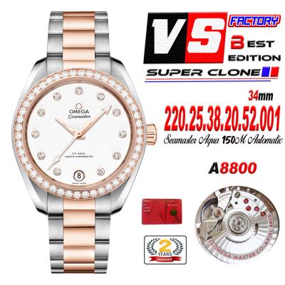 Aqua Terra 150M 34mm A8800 Autoamtic Womens Watche...