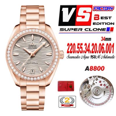 Aqua Terra 150M 34mm A8800 Autoamtic Womens Watche...