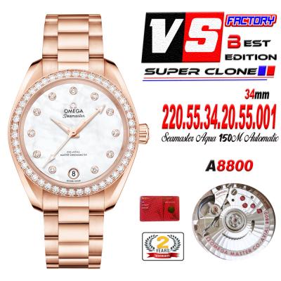 Aqua Terra 150M 34mm A8800 Autoamtic Womens Watche...