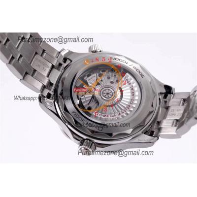 Seamaster Diver 300M A8800 Autoamtic Mens Watches VSF Best Ediiton Gray Dial SS Bracelet CHS 210.30.42.20.06.001