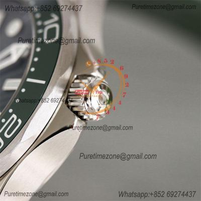 Seamaster Diver 300M A8800 Autoamtic Mens Watches VSF Best Ediiton Green Dial Rubber CHS 210.32.42.20.10.001