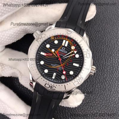 Seamaster Diver 300M Nekton A8806 Autoamtic Mens Watches VSF Best Ediiton Black Dial Rubber CHS 210.32.42.20.01.002