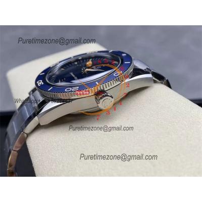 Seamaster 300 Heritage A8912 Autoamtic Mens Watches VSF Best Ediiton Blue Dial SS Bracelet CHS 234.30.41.21.03.001