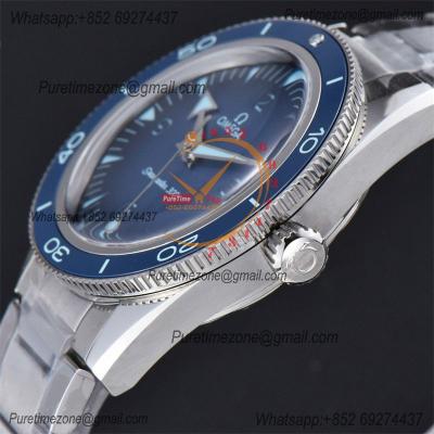 Seamaster 300 Heritage A8912 Autoamtic Mens Watches VSF Best Ediiton Blue Dial SS Bracelet CHS 234.30.41.21.03.002