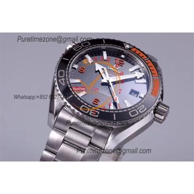 Planet Ocean 43.5mm A8900 Automatic Mens Watch VSF V2 Best Ediiton Blue Dial SS Bracelet CHS 215.30.44.21.01.002