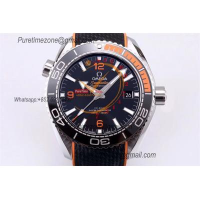 Planet Ocean 43.5mm A8900 Automatic Mens Watch VSF V2 Best Ediiton Blue Dial Nylon Strap CHS 215.32.44.21.01.001