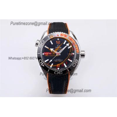 Planet Ocean 43.5mm A8900 Automatic Mens Watch VSF V2 Best Ediiton Blue Dial Nylon Strap CHS 215.32.44.21.01.001