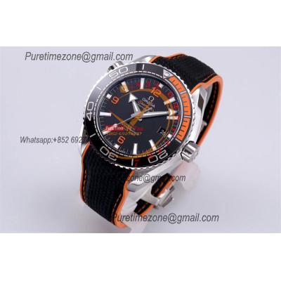 Planet Ocean 43.5mm A8900 Automatic Mens Watch VSF V2 Best Ediiton Blue Dial Nylon Strap CHS 215.32.44.21.01.001