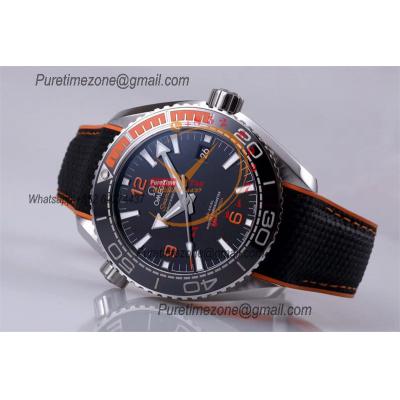 Planet Ocean 43.5mm A8900 Automatic Mens Watch VSF V2 Best Ediiton Blue Dial Nylon Strap CHS 215.32.44.21.01.001