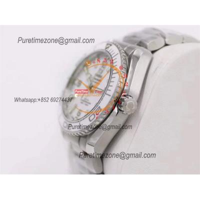 Planet Ocean 39.5mm A8900 Automatic Womens Watch VSF Best Ediiton White Dial SS Bracelet Ladies 215.30.40.20.04.001