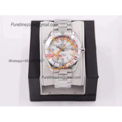 Planet Ocean 39.5mm A8900 Automatic Womens Watch VSF Best Ediiton White Dial SS Bracelet Ladies 215.30.40.20.04.001