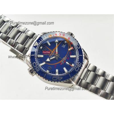 Seamaster Planet Ocean 43.5mm A8900 Automatic Mens Watch VSF Best Ediiton Blue Dial SS Bracelet CHS