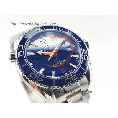 Seamaster Planet Ocean 43.5mm A8900 Automatic Mens Watch VSF Best Ediiton Blue Dial SS Bracelet CHS