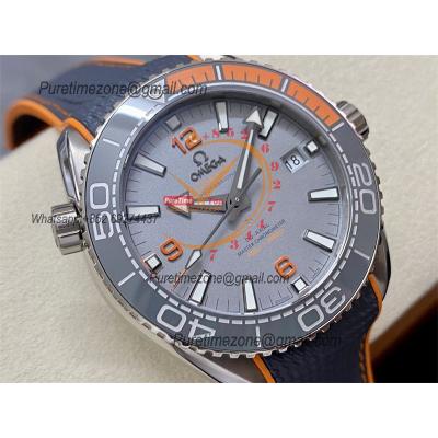 Planet Ocean 43.5mm A8900 Automatic Mens Watch VSF Best Ediiton Gray Dial Rubber Strap CHS 215.92.44.21.99.001