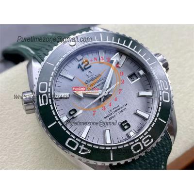 Planet Ocean 43.5mm A8900 Automatic Mens Watch VSF Best Ediiton White Dial Green Rubber CHS 215.32.44.21.06.001