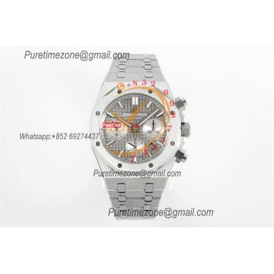 Royal Oak 26240ST A7750 Automatic Chronograph Mens Watch 50th Anniversary BF Best Edition Gray Dial SS Bracelet CHS