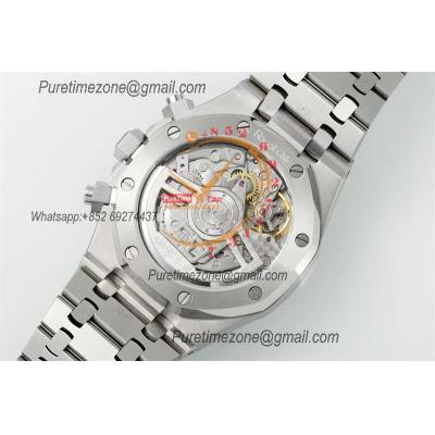 Royal Oak 26240ST A7750 Automatic Chronograph Mens Watch 50th Anniversary BF Best Edition Gray Dial SS Bracelet CHS