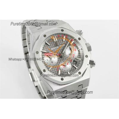 Royal Oak 26240ST A7750 Automatic Chronograph Mens Watch 50th Anniversary BF Best Edition Gray Dial SS Bracelet CHS