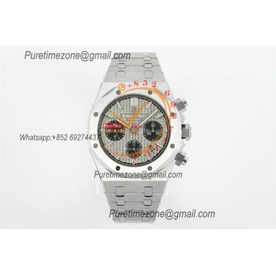 Royal Oak 26240ST A7750 Automatic Chronograph Mens Watch 50th Anniversary BF Best Edition Gray Dial SS Bracelet CHS