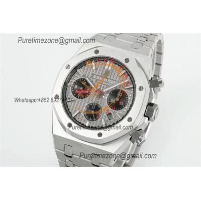 Royal Oak 26240ST A7750 Automatic Chronograph Mens Watch 50th Anniversary BF Best Edition Gray Dial SS Bracelet CHS