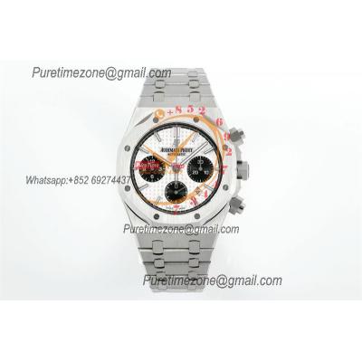 Royal Oak 26240ST A7750 Automatic Chronograph Mens Watch 50th Anniversary BF Best Edition White Dial SS Bracelet CHS