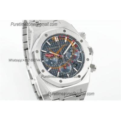 Royal Oak 26240ST A7750 Automatic Chronograph Mens Watch 50th Anniversary BF Best Edition Blue Dial SS Bracelet CHS