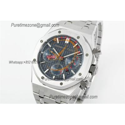 Royal Oak 26240ST A7750 Automatic Chronograph Mens Watch 50th Anniversary BF Best Edition Blue Dial SS Bracelet CHS