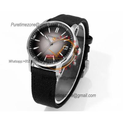 Code 11.59 15210 A4302 Automatic Mens Watch 3GF Best Edition 41mm SS Black Gray Dial Nylon Leather CHS