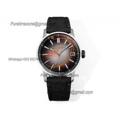 Code 11.59 15210 A4302 Automatic Mens Watch 3GF Best Edition 41mm SS Black Gray Dial Nylon Leather CHS