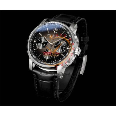 Code 11.59 26393 A4401 Automatic Chronograph Mens Watch APF Best Edition 41 Black Brown Dial Leather Strap CHS