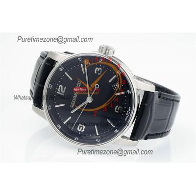 Code 11.59 15210BC SA4302 Automatic Mens Watch APSF Best Edition Steel Case Black Dial Leather Strap CHS