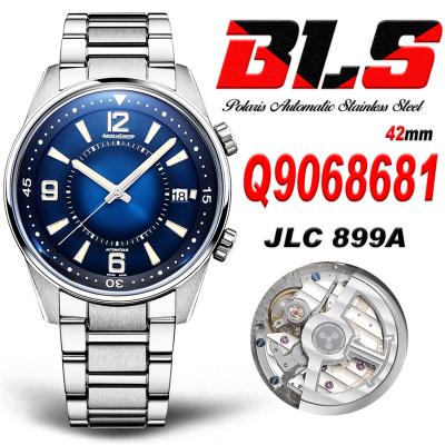Polaris Q9068681 JLC 899A Automatic Mens WatchBest Edition BLSF 42 Blue Dial SS Bracelet CHS