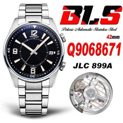 Polaris Q9068671 JLC 899A Automatic Mens WatchBest Edition BLSF 42 Black Dial SS Bracelet CHS