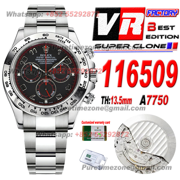 Black racing Arabic 116509-1