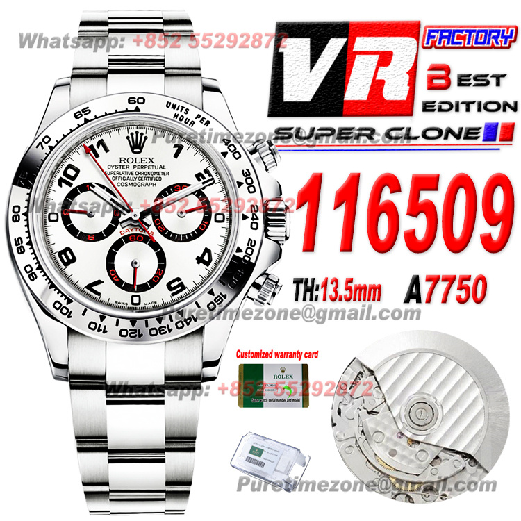 Silver racing Arabic 116509-1